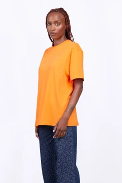 T-Shirts*Gertrude T-Shirt Unisexe Coupe Droite Leonce Puffer Orange