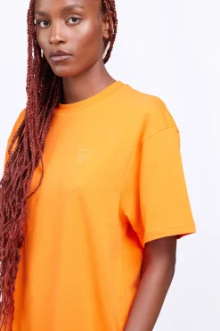 T-Shirts*Gertrude T-Shirt Unisexe Coupe Droite Leonce Puffer Orange