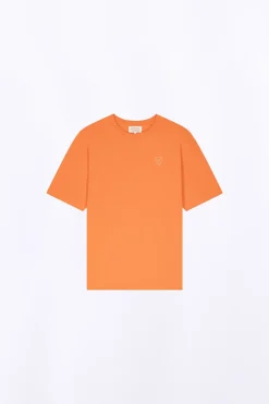T-Shirts*Gertrude T-Shirt Unisexe Coupe Droite Leonce Puffer Orange