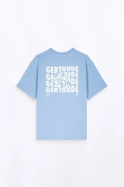 T-Shirts*Gertrude T-Shirt Unisexe Regular Imprime Dos Leonce Twisted Hortensia