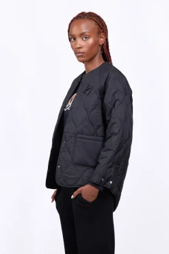 Vestes & Surchemises*Gertrude Veste Matelassee Oversize Juliette Black