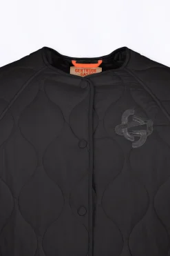 Vestes & Surchemises*Gertrude Veste Matelassee Oversize Juliette Black