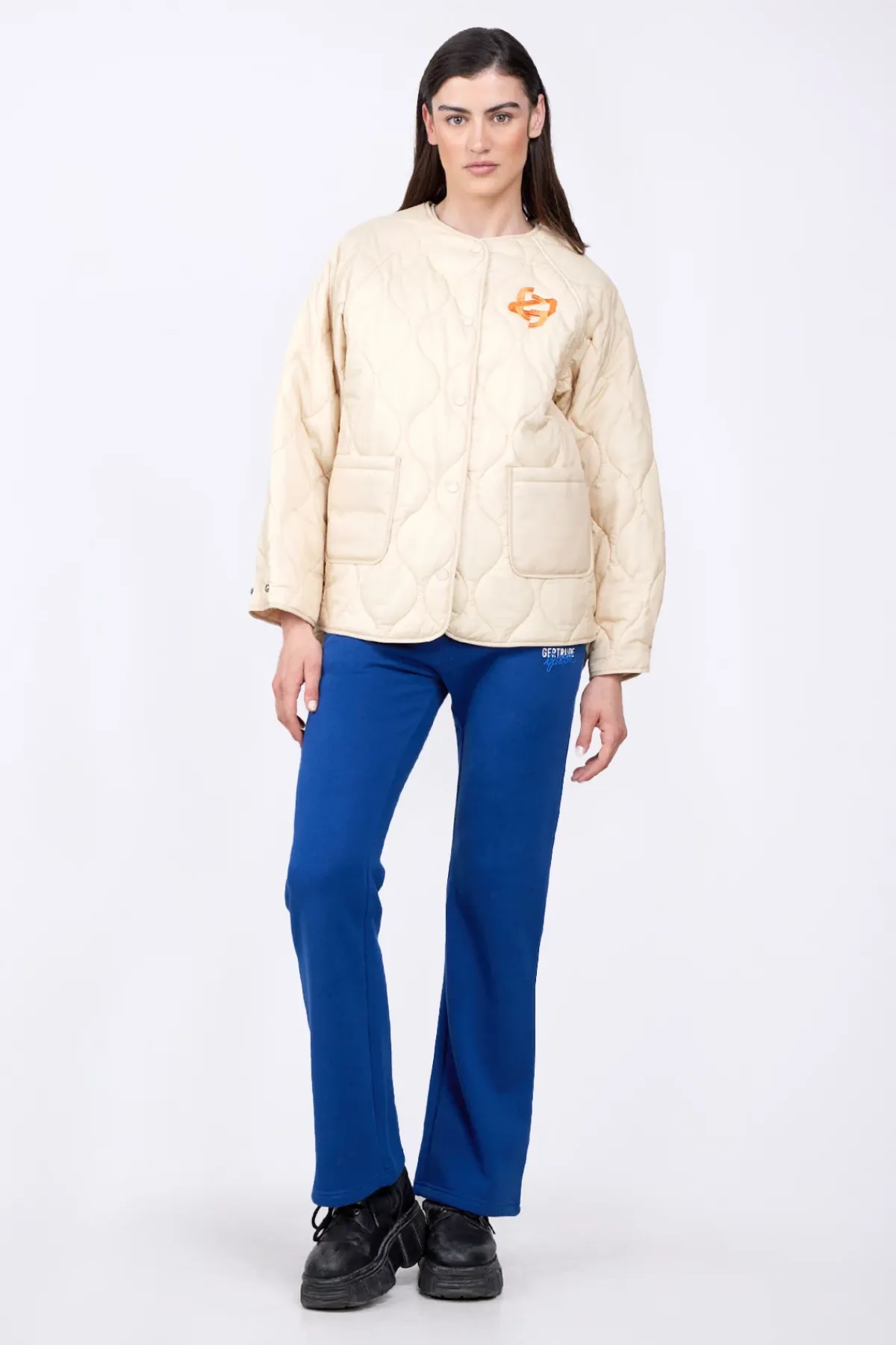 Vestes & Surchemises*Gertrude Veste Matelassee Oversize Juliette Vanille