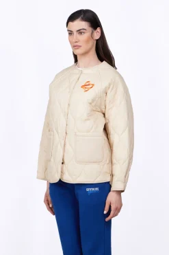 Vestes & Surchemises*Gertrude Veste Matelassee Oversize Juliette Vanille