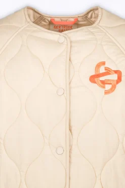 Vestes & Surchemises*Gertrude Veste Matelassee Oversize Juliette Vanille