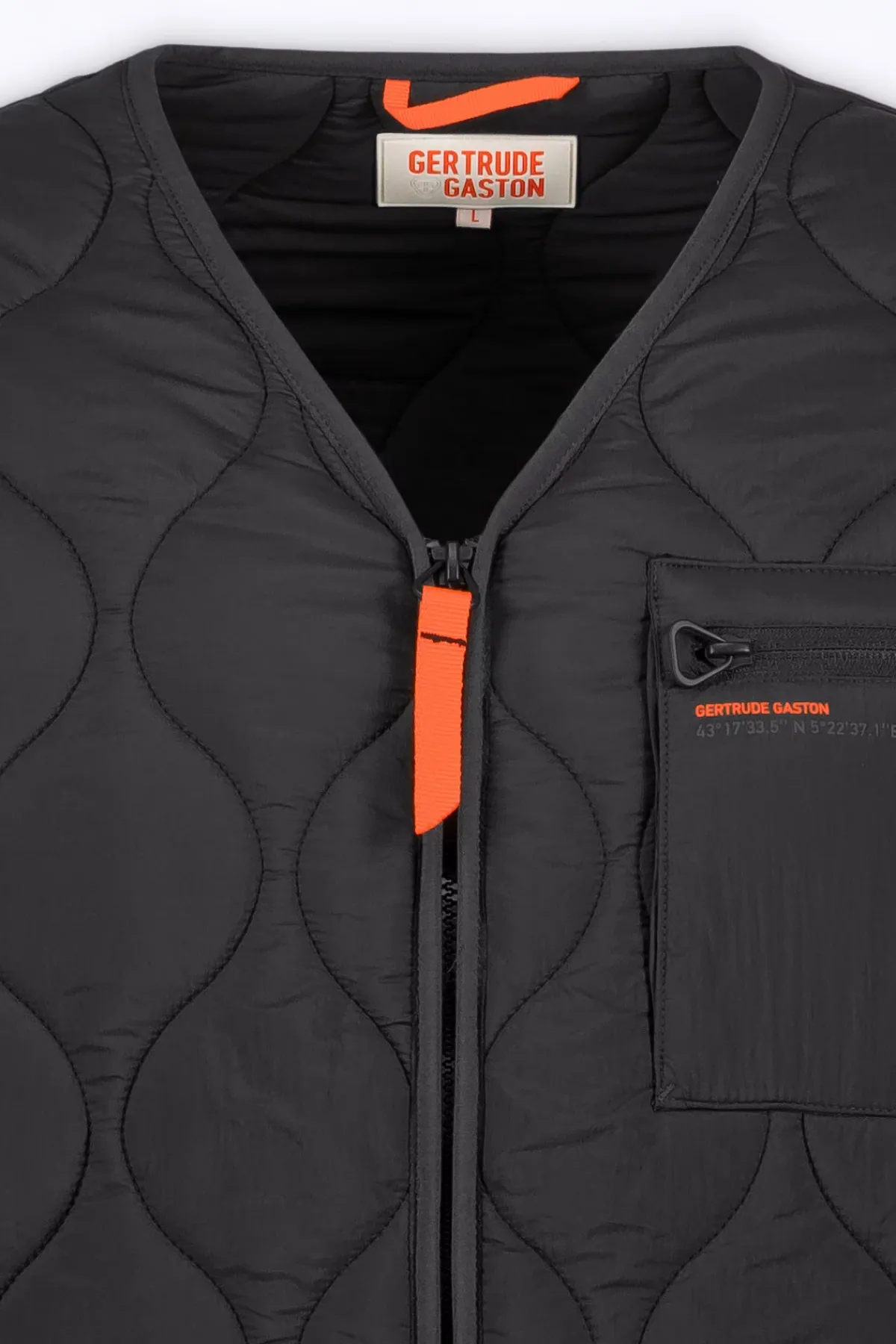 Vestes*Gertrude Veste Quiltee En Nylon Fin Orso Black
