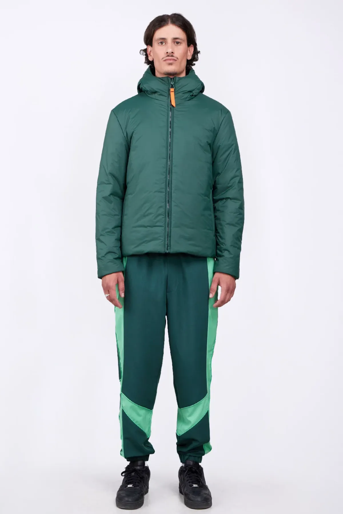 Vestes*Gertrude Veste Reversible En Neoprene Gaspard Dark Green