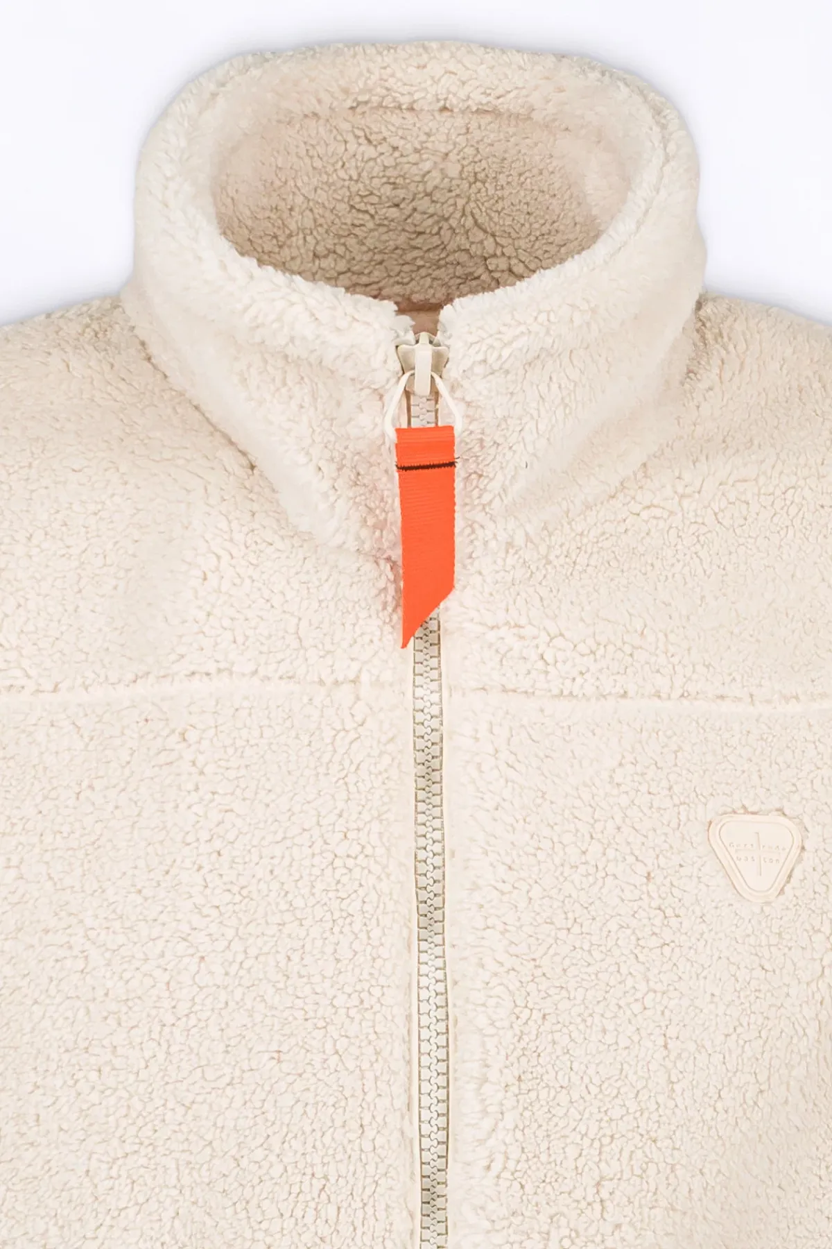 Vestes & Surchemises*Gertrude Veste Sans Manches Bi-Matiere Bakary Light Ecru