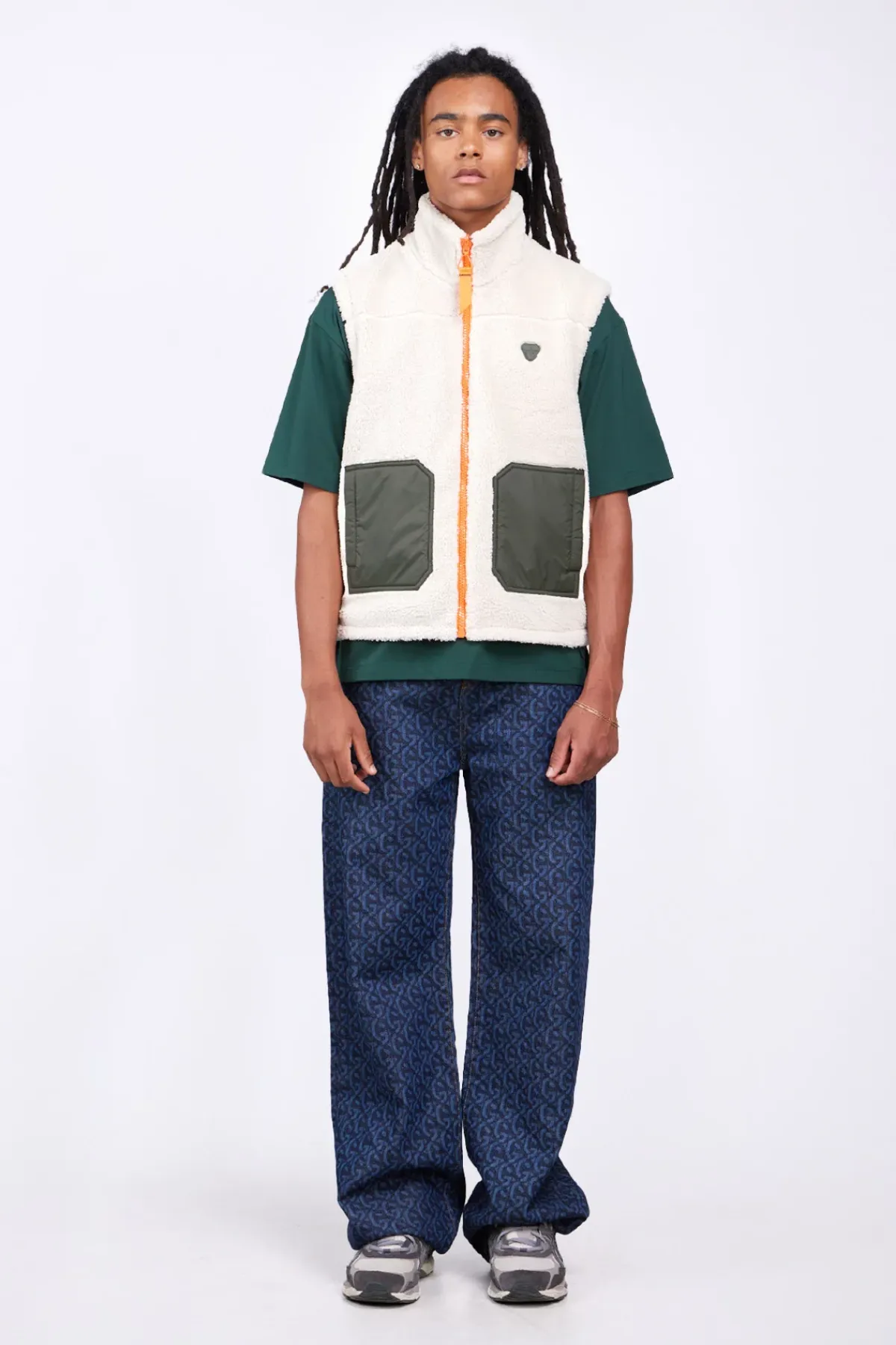Vestes & Surchemises*Gertrude Veste Sans Manches En Sherpa Reversible Bakary