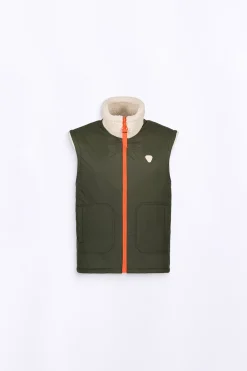 Vestes & Surchemises*Gertrude Veste Sans Manches En Sherpa Reversible Bakary
