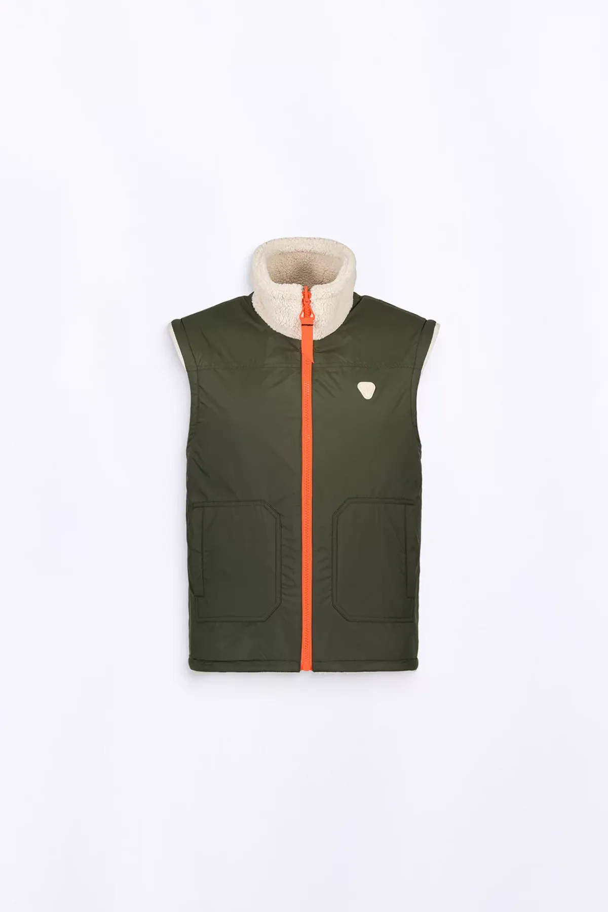 Vestes & Surchemises*Gertrude Veste Sans Manches En Sherpa Reversible Bakary